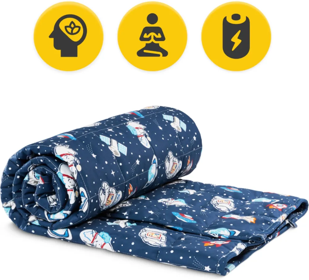 SENSORYCZNA KOŁDRA OBCIĄŻENIOWA DLA DZIECI  3 kg 150X100