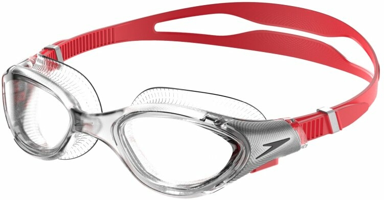 SPEEDO OKULARY BIOFUSE 2.0 FED RED SILVER CLEAR 800233214515