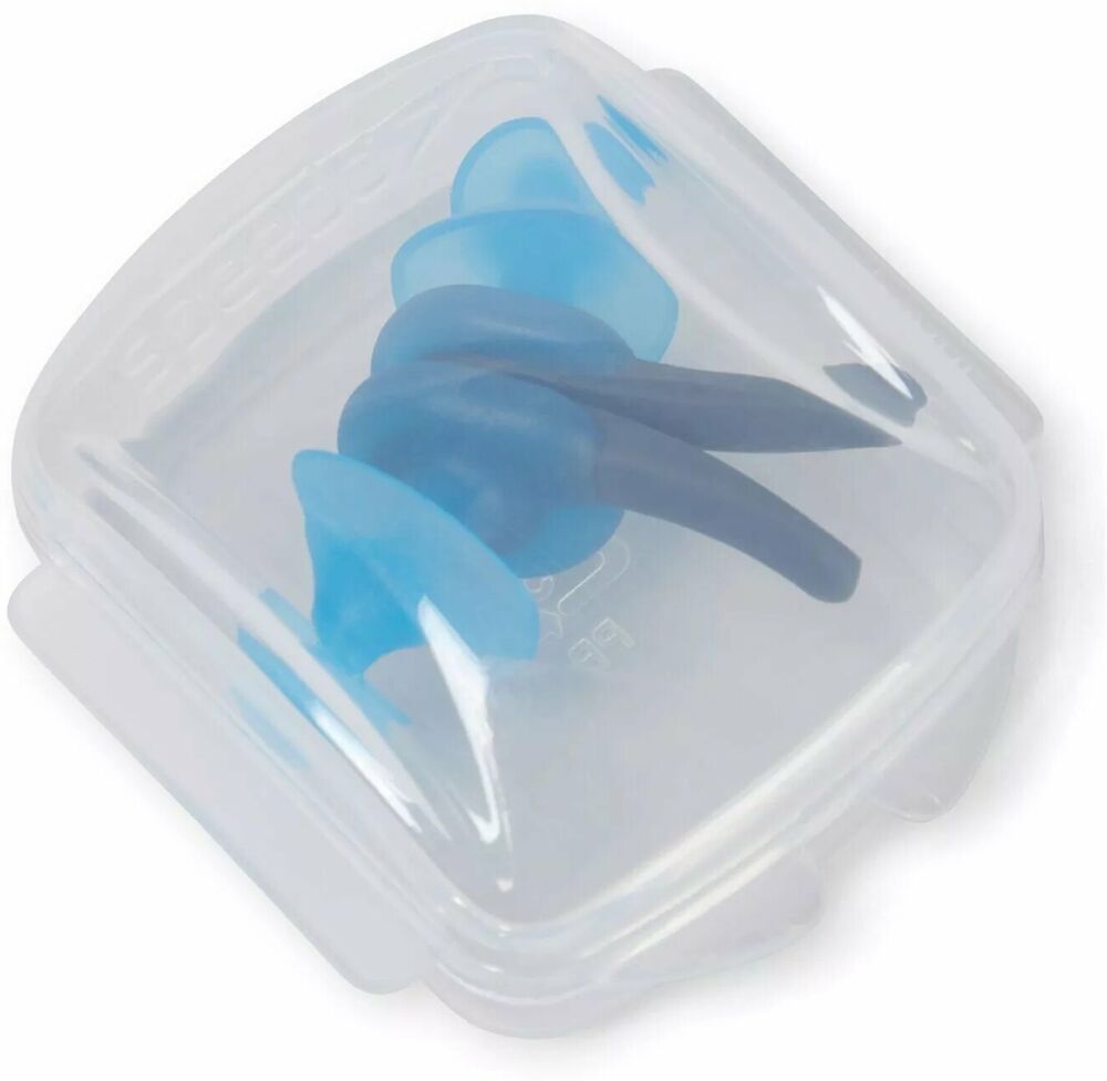 SPEEDO BIOFUSE EARPLUG AU  ZATYCZKI DO USZU USA CHARCOAL POOL  8-00237414491