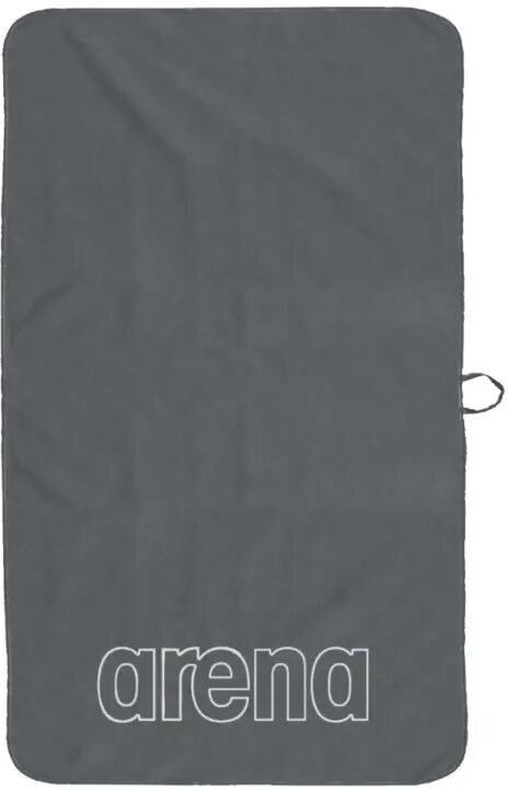 ARENA RĘCZNIK SMART PLUS POOL TOWEL GREY WHITE  150X90 cm  005311/101