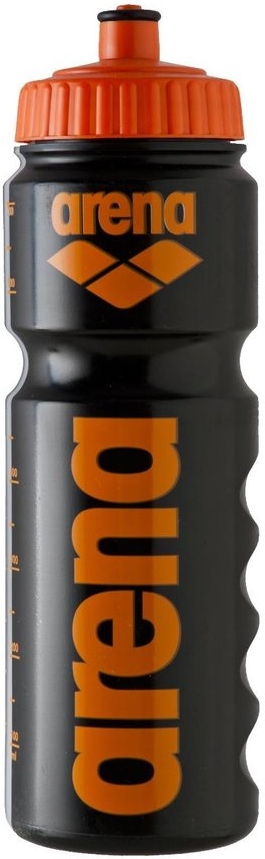 ARENA BIDON 750 ml  WATER BOTTLE  black orange  1e347e45