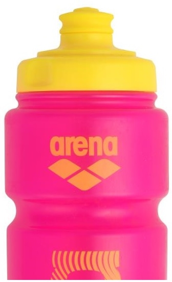 ARENA BIDON 750 ml   SPORT BOTTLE 004621300  pink yellow