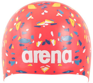 ARENA CZEPEK PŁYWACKI POOLISH MOULD CONFETTI RED 1E774/243