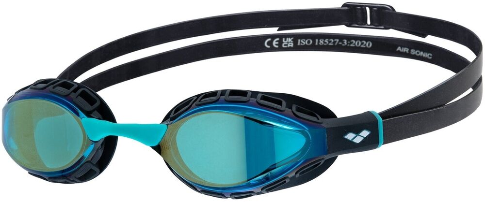ARENA OKULARY PŁYWACKIE AIR SONIC MIRROR  aqua black  011004/150
