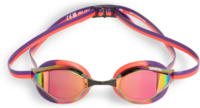 ARENA OKULARKI PŁYWACKIE  PYTHON MIRROR PLUM BRIGHT-CORAL 1E763/123
