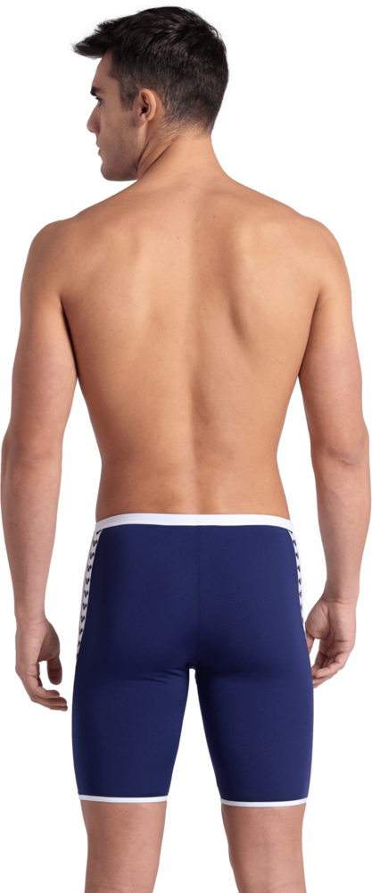 ARENA MĘSKIE JAMMER ICONS SWIM SOLID NAVY-WHITE 005127/710