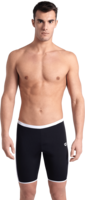 ARENA MĘSKIE JAMMER ICONS SWIM SOLID BLACK-WHITE 005127/510