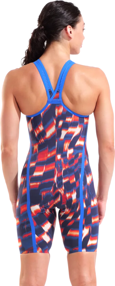 ARENA DAMSKI STRÓJ STARTOWY POWERSKIN CARBON AIR3 CB  RED WHITE BLUE 012063/509 ZAMKNIĘTE PLECY