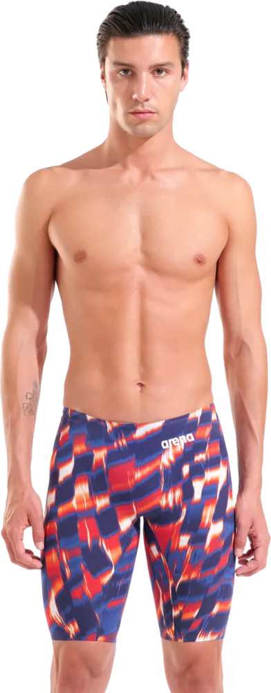 ARENA MĘSKI STRÓJ STARTOWY POWERSKIN CARBON AIR3 RED WHITE BLUE 012064/509