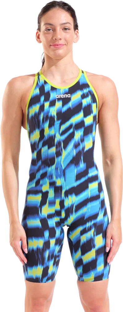 ARENA DAMSKI STRÓJ STARTOWY POWERSKIN CARBON  AIR3 AQUA GLEAM 012062/508