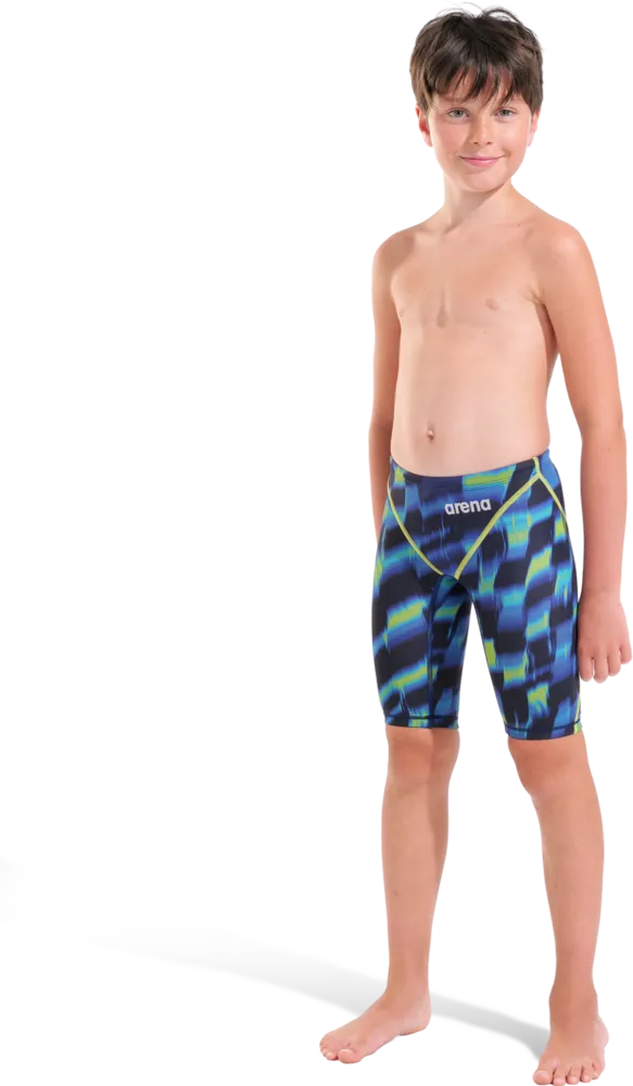 ARENA CHŁOPIĘCY STRÓJ STARTOWY POWERSKIN ST NEXT LE JAMMER JR LIMITED EDITION AQUA GLEAM 006352/508