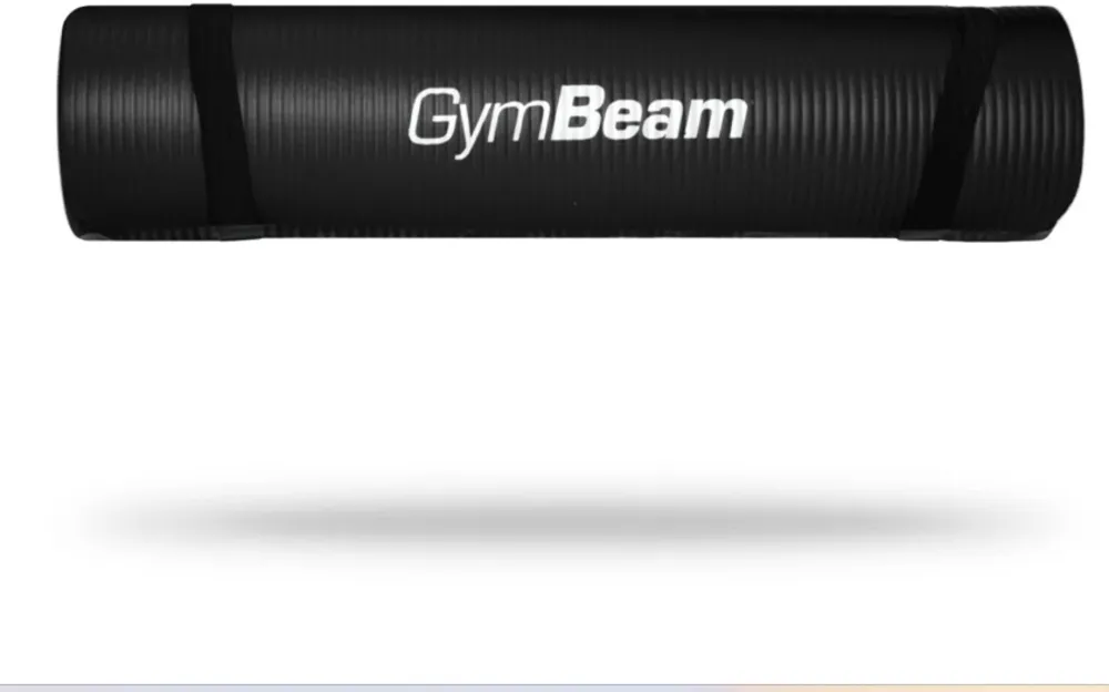 GymBeam MATA DO ĆWICZEŃ MAT BLACK   180 x 61 x 1 cm