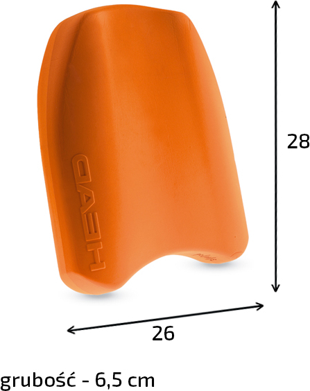HEAD DESKA TRENINGOWA  HIGH LEVEL KICKBOARD orange 455009