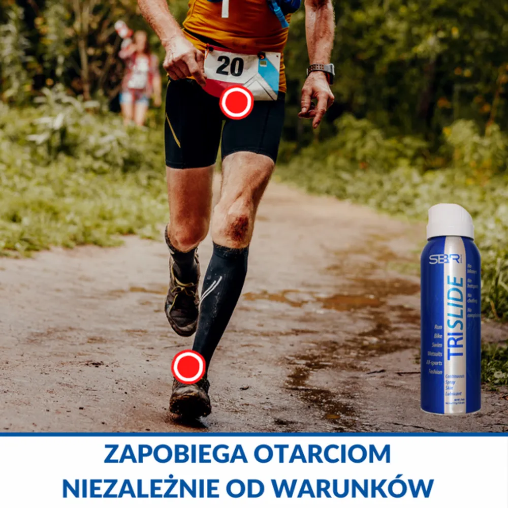 TRISLIDE ŚRODEK ZAPOBIEGAJĄCY OTARCIOM SKÓRY