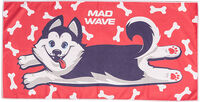 MAD WAVE RĘCZNIK Z MIKROFIBRY HUSKY 40x80 cm RED M076102105W