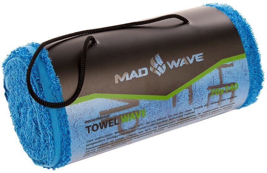 MAD WAVE RĘCZNIK   TOWEL WAVE  50x100 cm