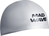 MAD WAVE CZEPEK STARTOWY D-CAP FINA APPROVED SILVER M053701