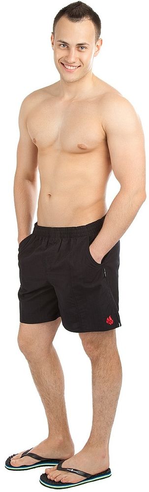 MAD WAVE SPODENKI SWIMMING SHORTS SOLIDS BLACK