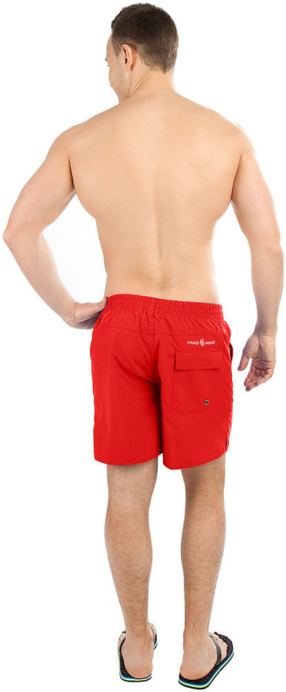 MAD WAVE SPODENKI SWIMMING SHORTS SOLIDS RED M023106