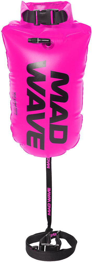 MAD WAVE DMUCHANA BOJA ASEKURACYJNA VSP Swim Buoy pink M204001011W