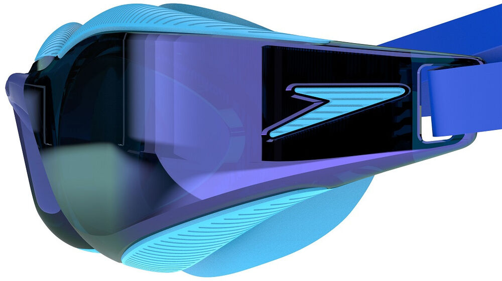 SPEEDO OKULARY FASTSKIN HYPER ELITE JUNIOR MIRROR  8-1282116553  BLUE