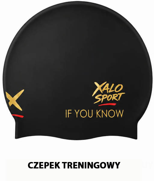 Xalo Sport Czepek VELOCE Training- Premium matowy czepek treningowy