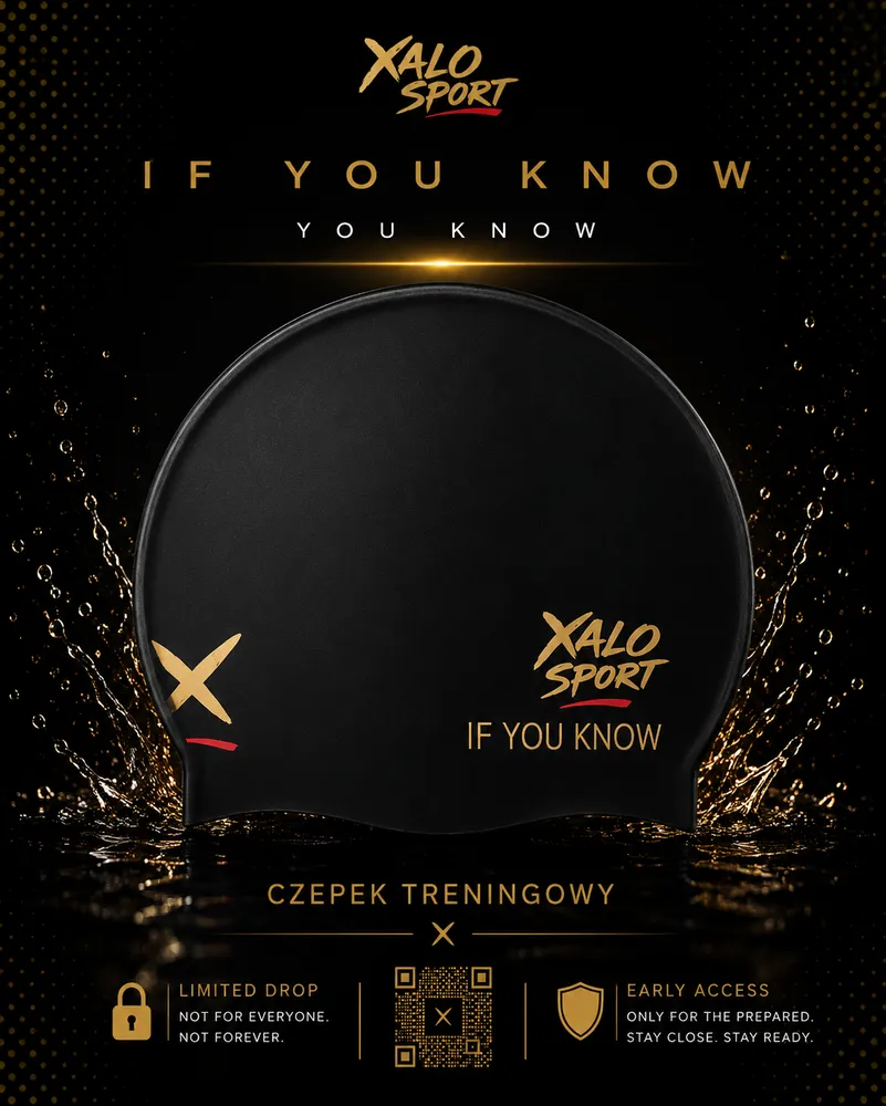 Xalo Sport Czepek VELOCE Training- Premium matowy czepek treningowy