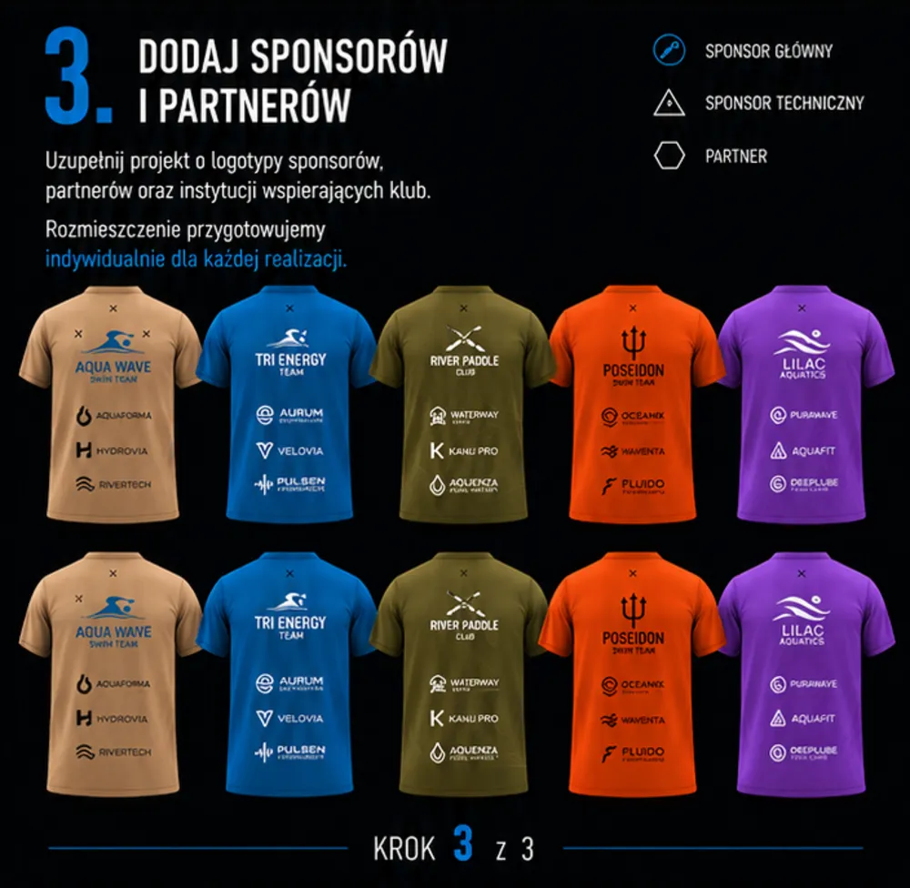 Xalo Koszulka XALO SPORT CLUB EDITION - Twoja klubowa kolekcja